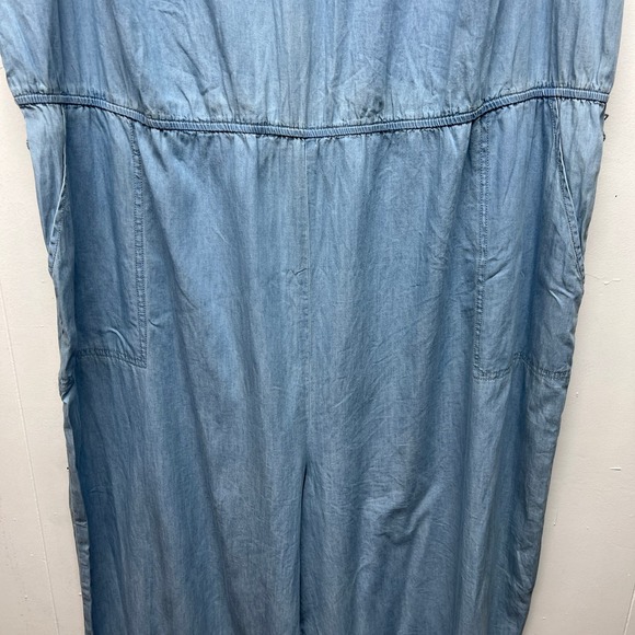 Ava & Viv Light Blue Jumpsuit - Picture 4 of 11